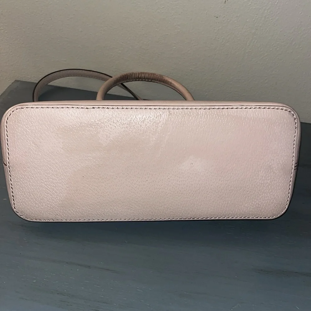 Kate Spade New York Grove Street Carli Satchel Cream / Beige Bag Purse EUC
